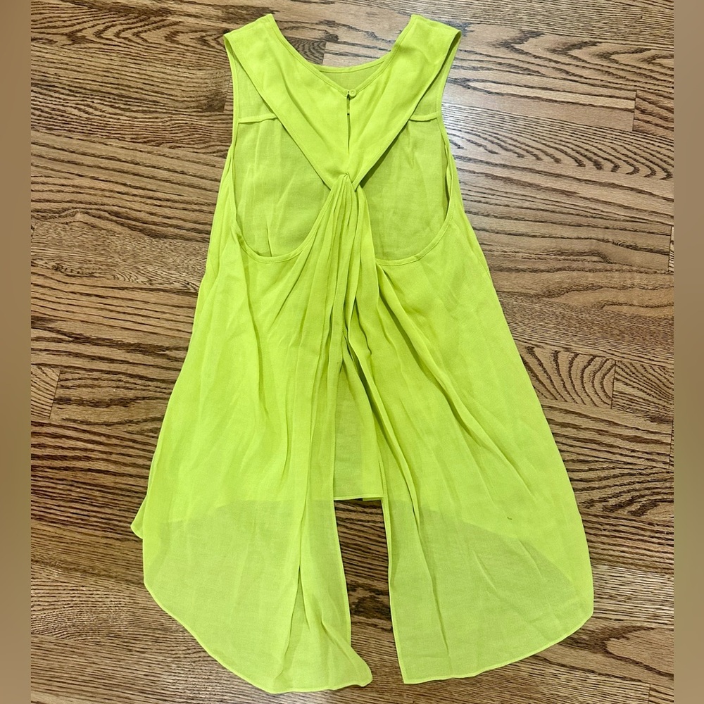 BCBG MaxAzria Lime Blouse